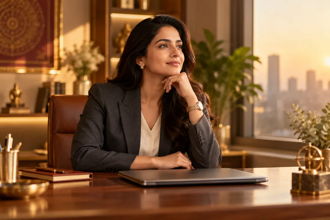 A professional considering her next step